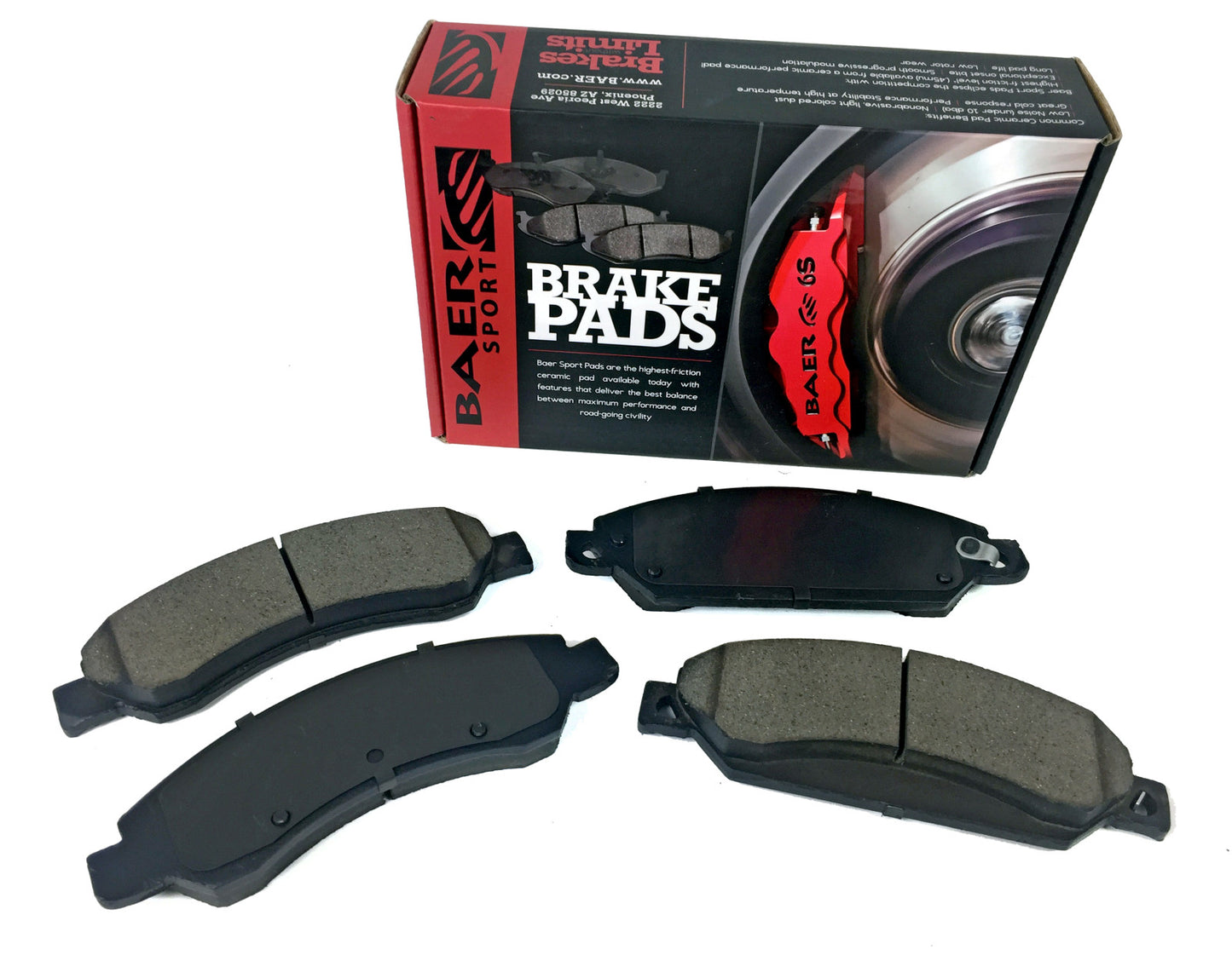 Bear Brakes BRAKE PADS REAR - DODGE RAM ALL